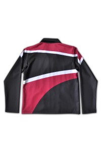 CH212 Online Order Cheerleading Jacket Fashion Design Contrast Color Zip Cheerleading Uniform Cheerleading Uniform Supplier detail view-2